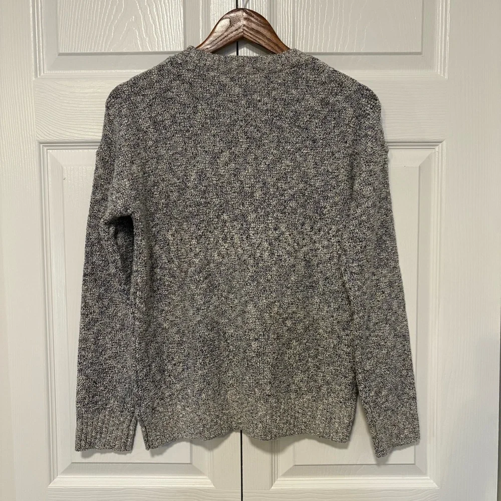 Brooks Brothers Red Fleece Women’s Textured Knit Sweater Subtle Metallic M - Picture 2 of 6